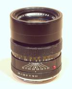 Objectif Leitz Elmarit de 90&nbsp;mm ouvert &agrave; f/2.8